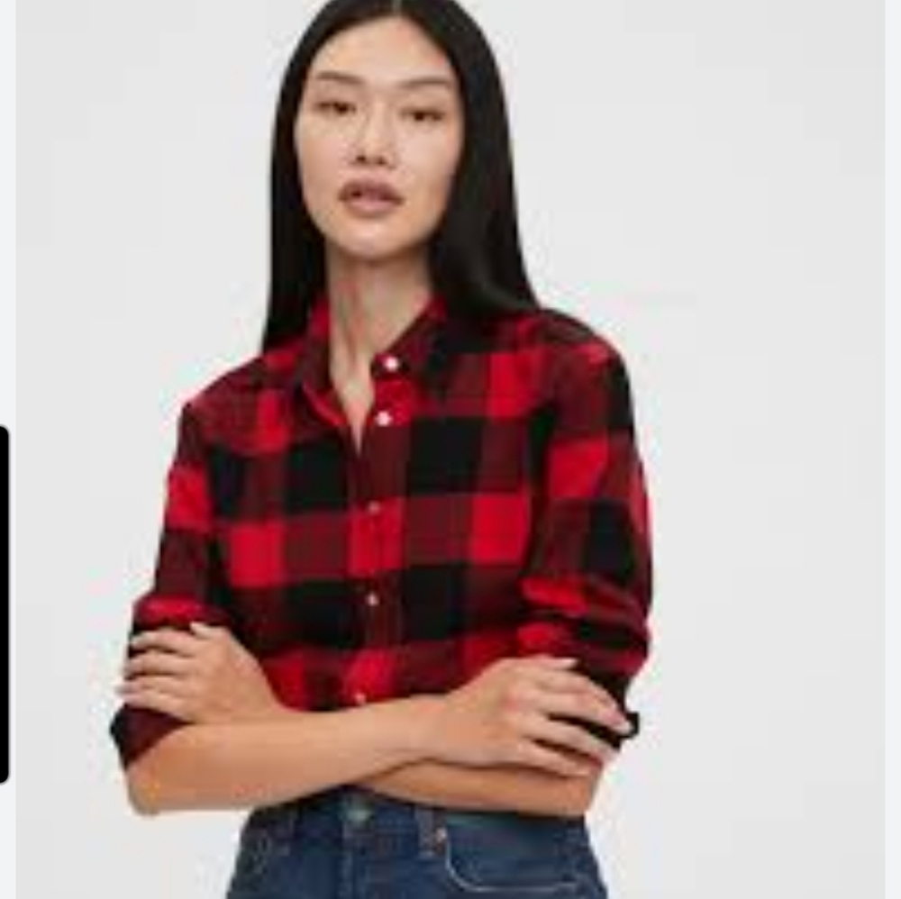 Gap Red Flannel
